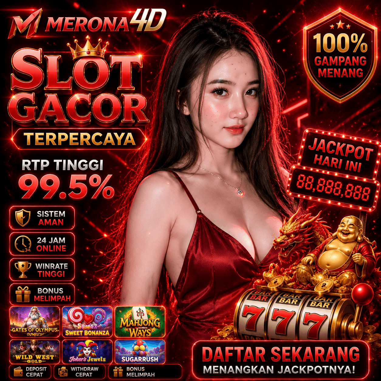 MERONA4D 🍓 Agen Togel Online Paling Mudah Menang Server Terbaru 2026