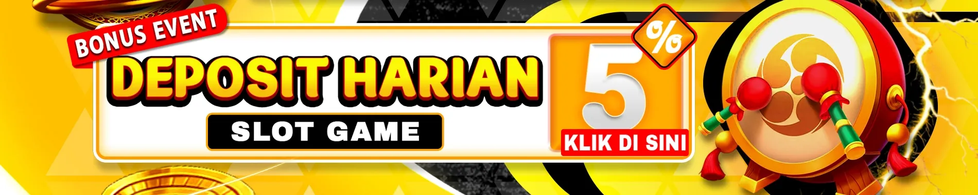 BONUS DEPO HARIAN 5%