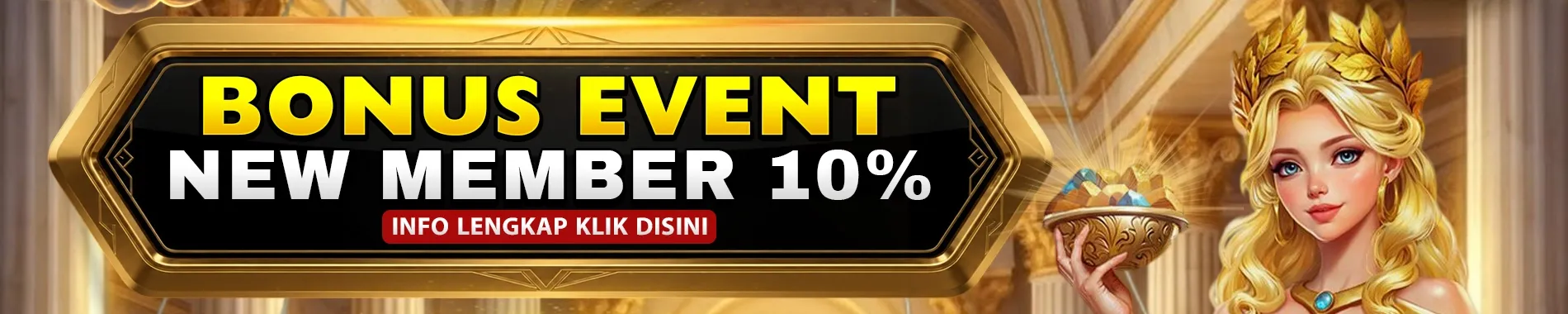 BONUS NEW MEMBER 10%