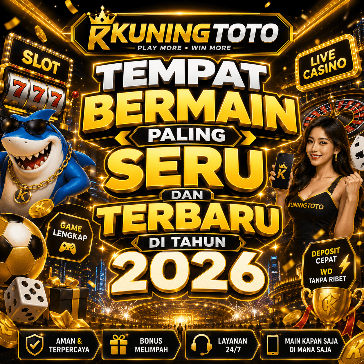 KUNINGTOTO : Tempat Bermain Paling Seru Dan Terbaru Di Tahun 2026