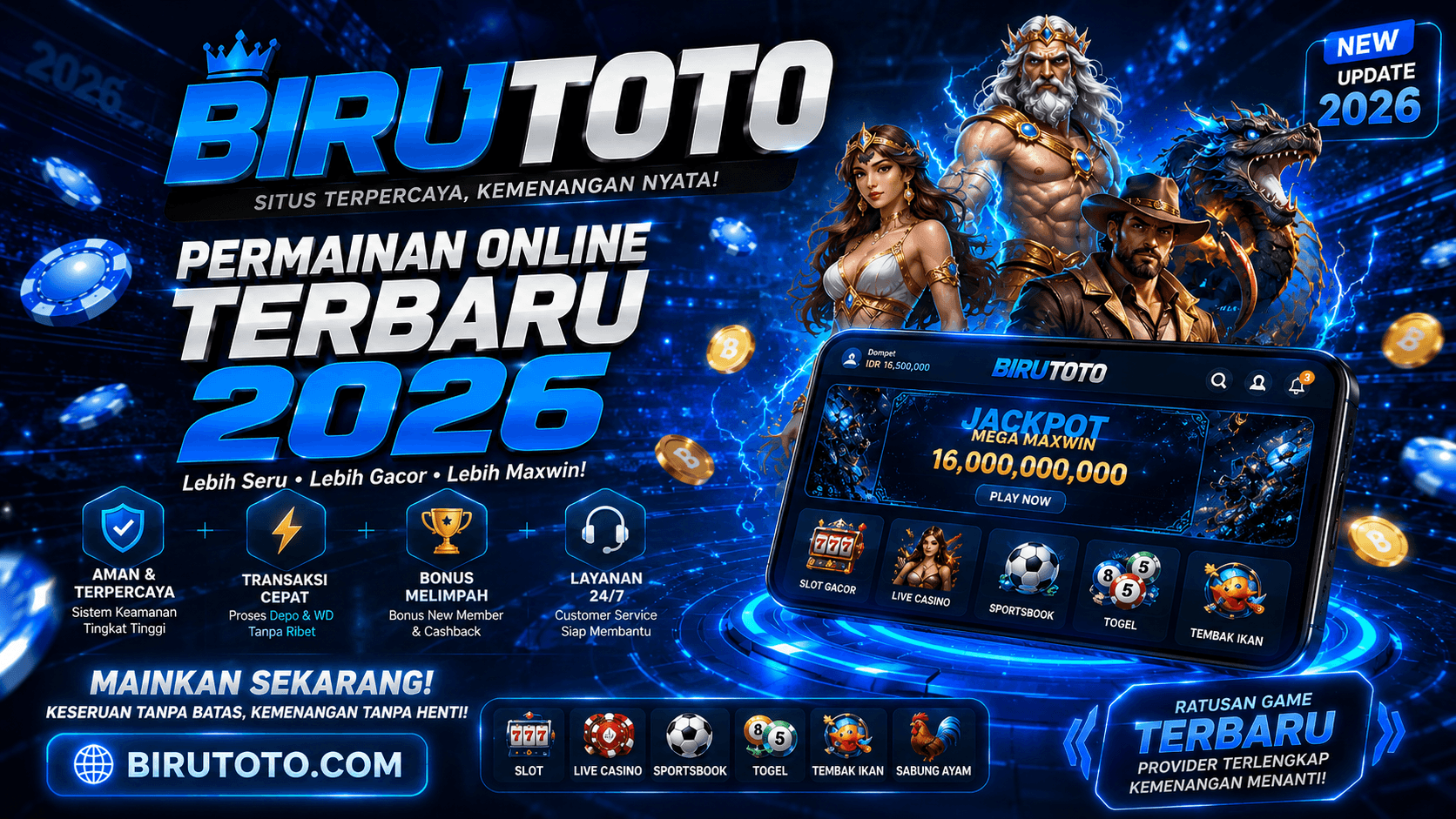 Banner BIRUTOTO permainan online terbaru 2026