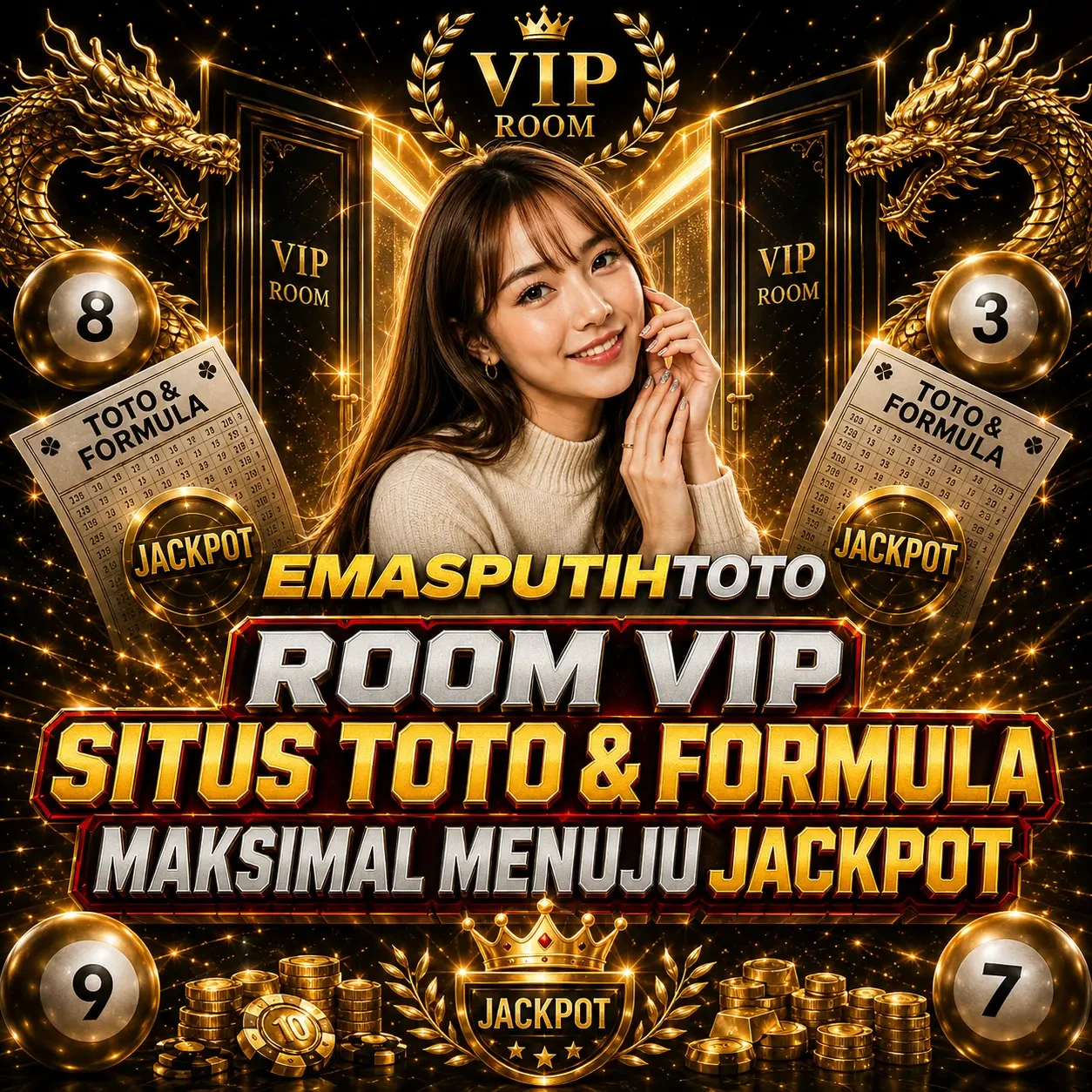 EMASPUTIHTOTO : Room VIP Situs Toto & Formula Maksimal Menuju Jackpot