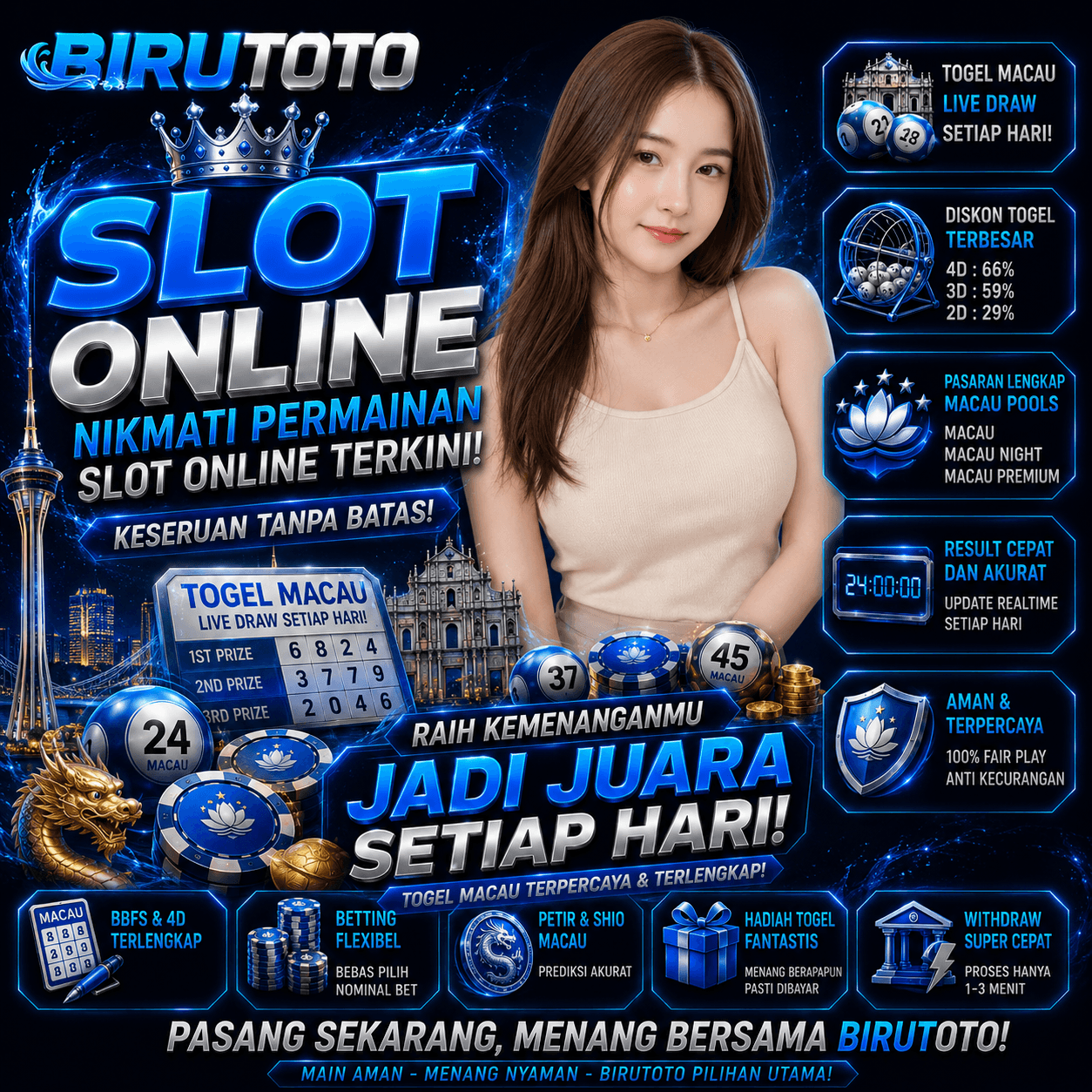 BIRUTOTO | Situs Toto Macau Terbesar 2026