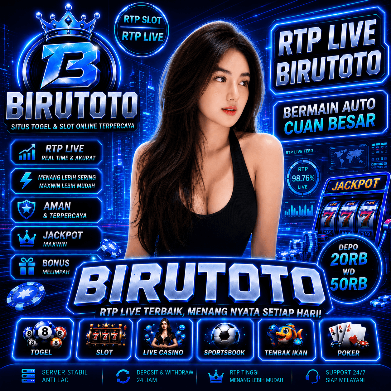 BANDAR RTP BIRUTOTO DAN RTP BIRUTOTO TERKEMUKA DI INDONESIA