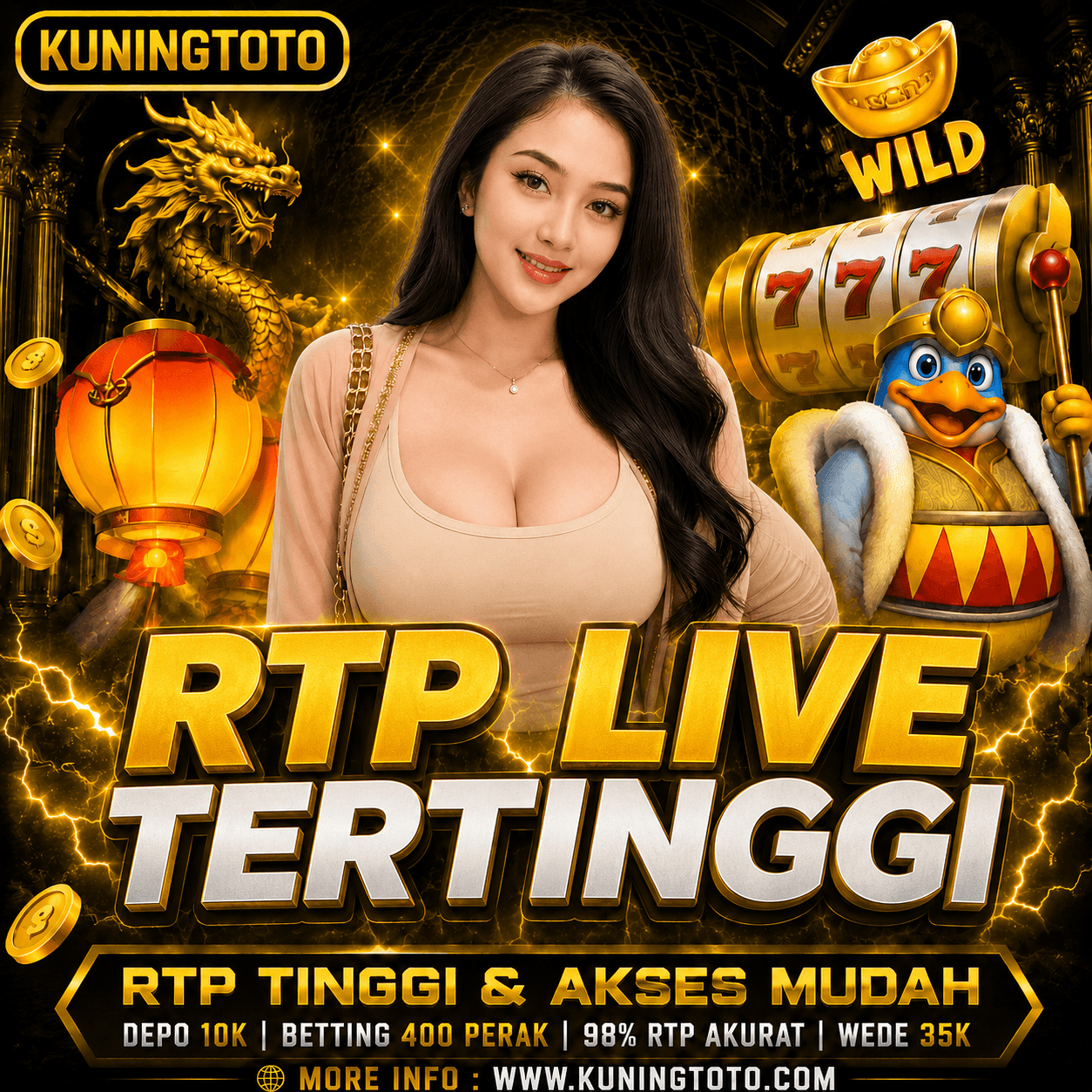 RTP KUNINGTOTO !! TOP 1 RTP LIVE TERTINGGI BANDAR KUNINGTOTO TERBESAR SE-ASIA